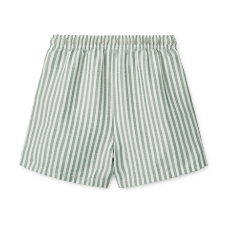 Liewood Zwembroek Short Duke Stripe Peppermint Crisp White Liewood Zwembroek Short Duke Stripe Peppermint Crisp White