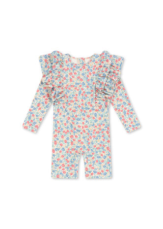 Konges Slojd Zwempak Onesie Manuca Frill Fiola Konges Slojd Zwempak Onesie Manuca Frill Fiola