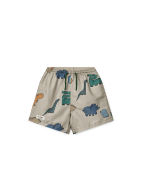Liewood Zwembroek Short Duke Dinosaurs Mist