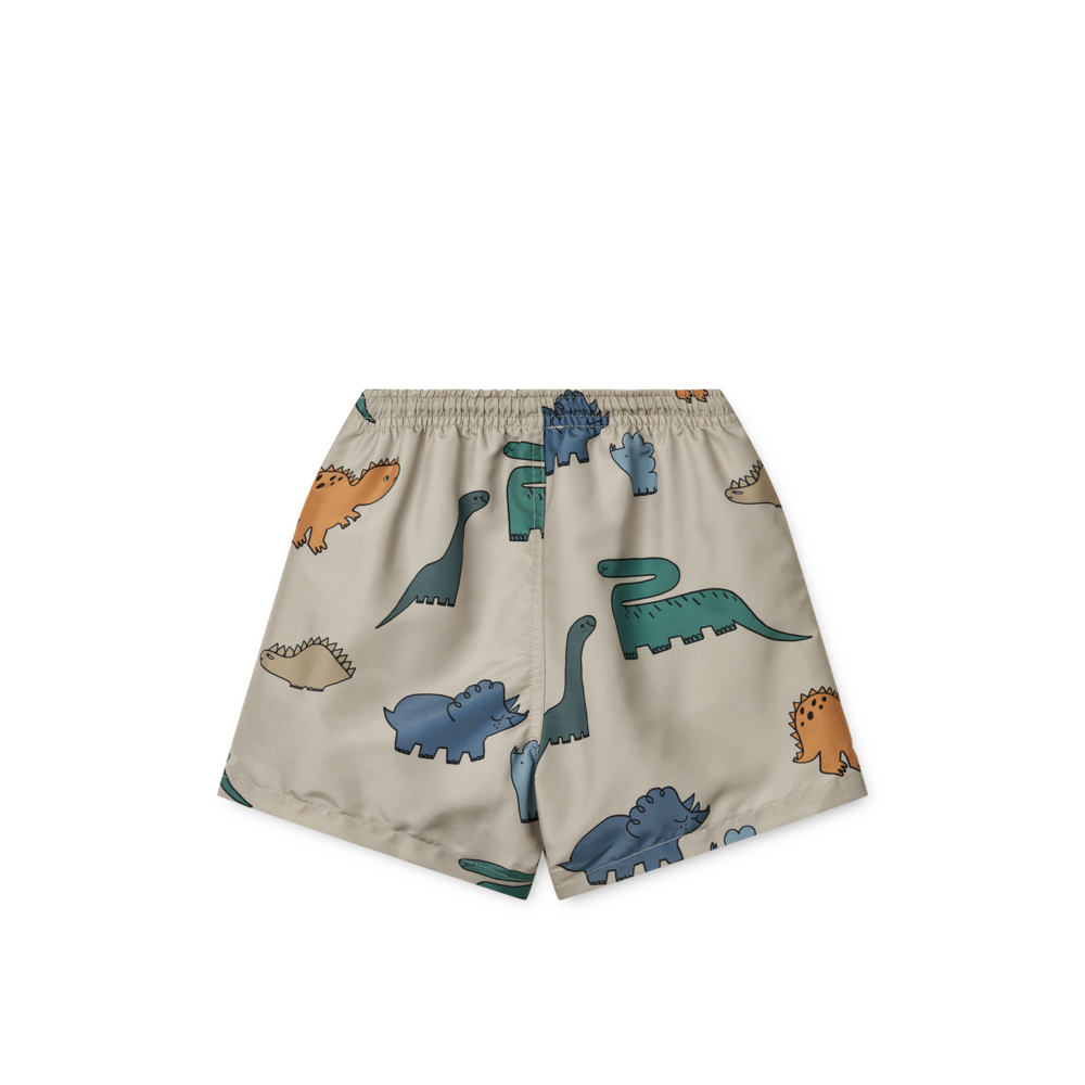 Liewood Zwembroek Short Duke Dinosaurs Mist Liewood Zwembroek Short Duke Dinosaurs Mist