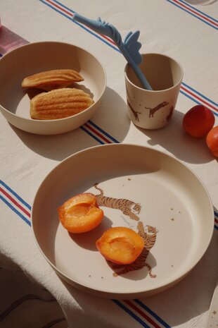 Konges Slojd Servies Set Tiger Konges Slojd Servies Set Tiger