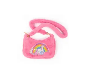 Great Pretenders Schoudertas Regenboog Knuffel  - Roze Great Pretenders Schoudertas Regenboog Knuffel  - Roze
