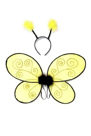 Great Pretenders Hommeltje hoofdband met vleugels Great Pretenders Hommeltje hoofdband met vleugels