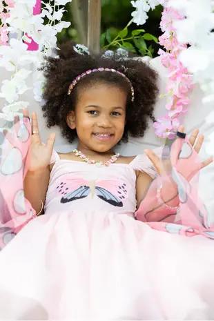 Great Pretenders Jurk Sequins Secret Butterfly Twirl met Vleugels 4-6 jaar Great Pretenders Jurk Sequins Secret Butterfly Twirl met Vleugels 4-6 jaar