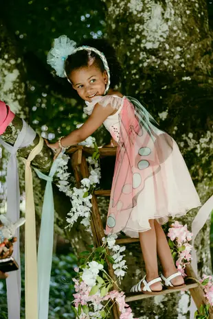 Great Pretenders Jurk Sequins Secret Butterfly Twirl met Vleugels 4-6 jaar Great Pretenders Jurk Sequins Secret Butterfly Twirl met Vleugels 4-6 jaar