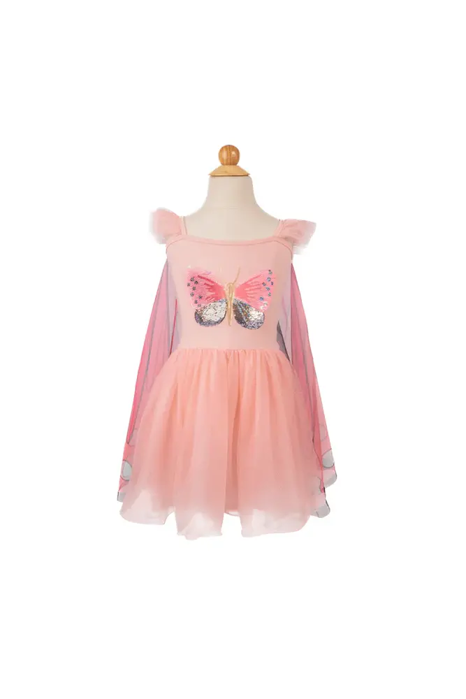 Great Pretenders Jurk Sequins Secret Butterfly Twirl met Vleugels 4-6 jaar Great Pretenders Jurk Sequins Secret Butterfly Twirl met Vleugels 4-6 jaar