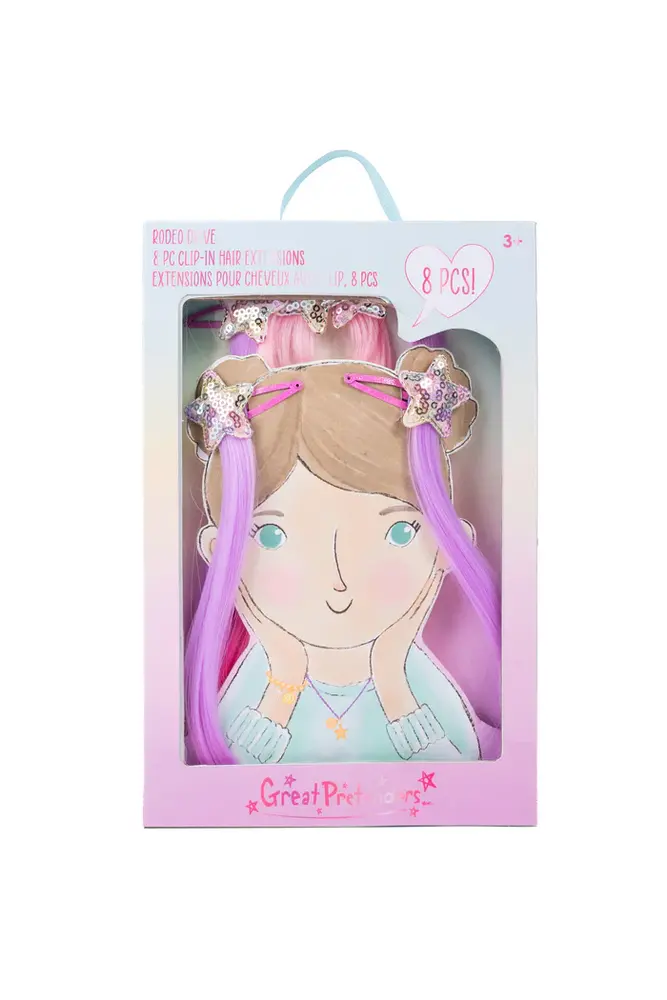 Great Pretenders Rodeo Drive Multi Colour Clip-in Extensions Great Pretenders Rodeo Drive Multi Colour Clip-in Extensions