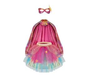 Great Pretenders Verkleedset Super-duper Heldin Roze/Goud 4-6 jaar Great Pretenders Verkleedset Super-duper Heldin Roze/Goud 4-6 jaar