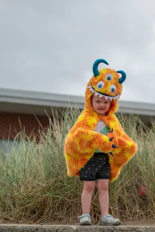 Great Pretenders Cape Giggle the Monster 4-6 jaar