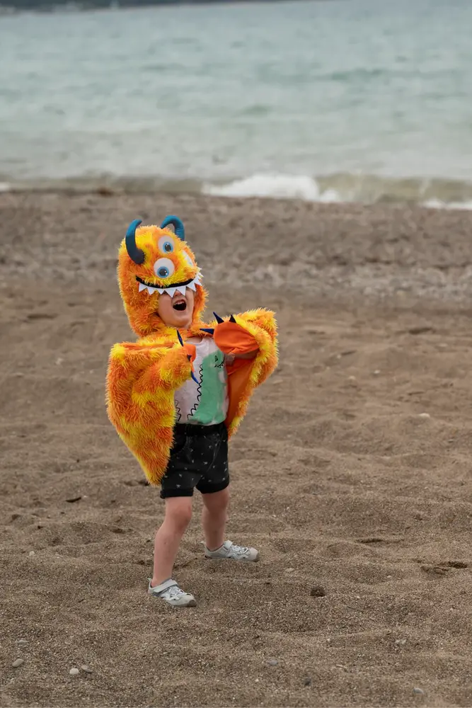 Great Pretenders Cape Giggle the Monster 4-6 jaar