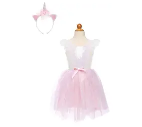 Great Pretenders Jurk Dreamy Unicorn Roze met Hoofdband Great Pretenders Jurk Dreamy Unicorn Roze met Hoofdband