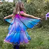 Great Pretenders Jurk Blue Butterfly Twirl met Vleugels en Hoofdband Great Pretenders Jurk Blue Butterfly Twirl met Vleugels en Hoofdband