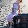 Great Pretenders Skirt & Hairclip Set Bling Bling Mermaid Pink 4-6 jaar