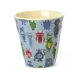 Rice Melamine Beker Monsters Medium Rice Melamine Beker Monsters Medium