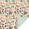 House of Products Inpakpapier Rol Jungle Beige - Pistache House of Products Inpakpapier Rol Jungle Beige - Pistache