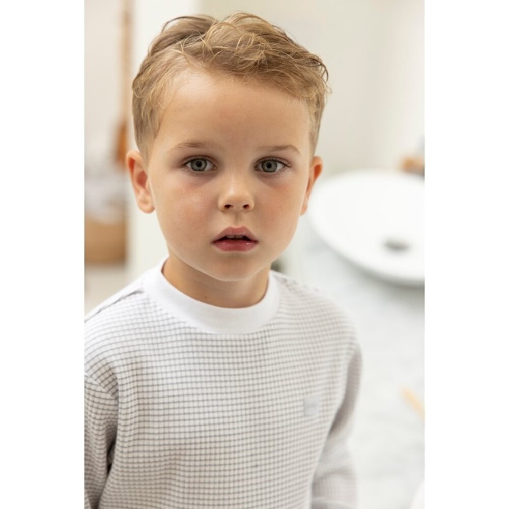 Feetje Pyjama's Pyjama Wafel Grijs Feetje Pyjama's Pyjama Wafel Grijs