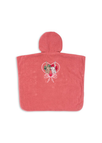 Konges Slojd Poncho Terry Flamingo Plume Konges Slojd Poncho Terry Flamingo Plume