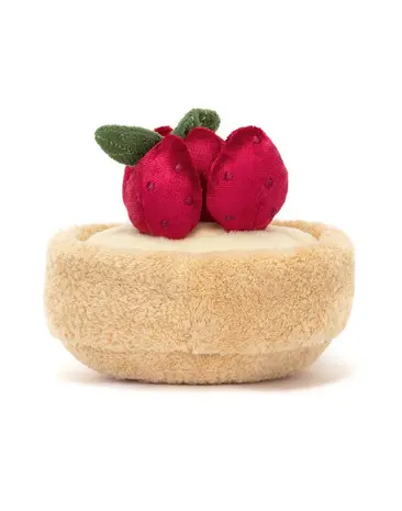 Jellycat Amuseables Fleurette Tarte Aux Fraises Jellycat Amuseables Fleurette Tarte Aux Fraises