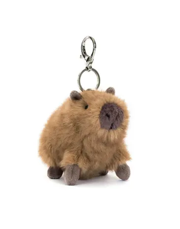Jellycat Sleutelhanger Clyde Capybara Bag Charm Jellycat Sleutelhanger Clyde Capybara Bag Charm