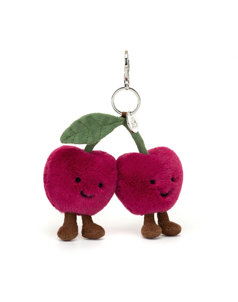 Sleutelhanger Amuseables Cherries Bag Charm afbeelding