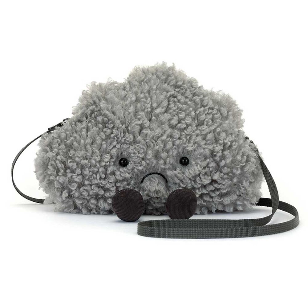 Jellycat Amuseables Storm Cloud Bag Tasje Jellycat Amuseables Storm Cloud Bag Tasje