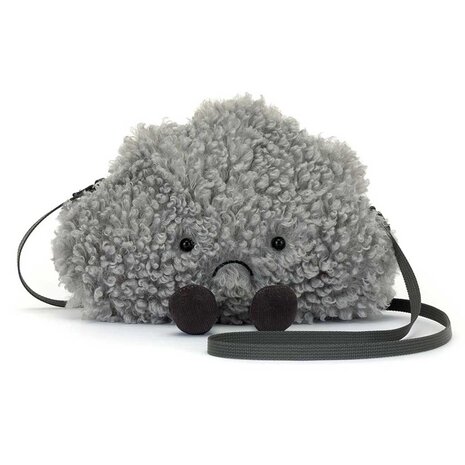 Jellycat Amuseables Storm Cloud Bag Tasje Jellycat Amuseables Storm Cloud Bag Tasje