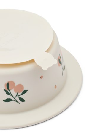 Liewood Siliconen Kom met Zuignap Peony Peach Sea Shell 2-pack Liewood Siliconen Kom met Zuignap Peony Peach Sea Shell 2-pack
