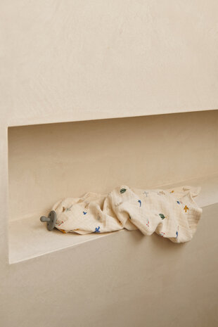 Liewood Hydrofiele Doek Lewis Aviator Ecru 2-pack Liewood Hydrofiele Doek Lewis Aviator Ecru 2-pack