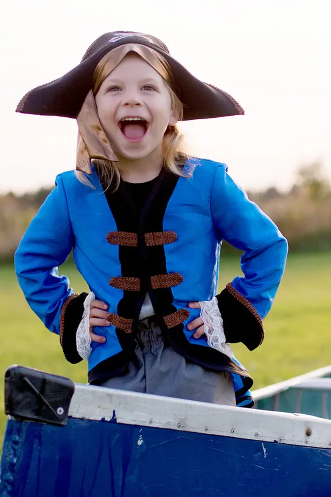 Great Pretenders Set Piraat met Jas, Broek en Hoed