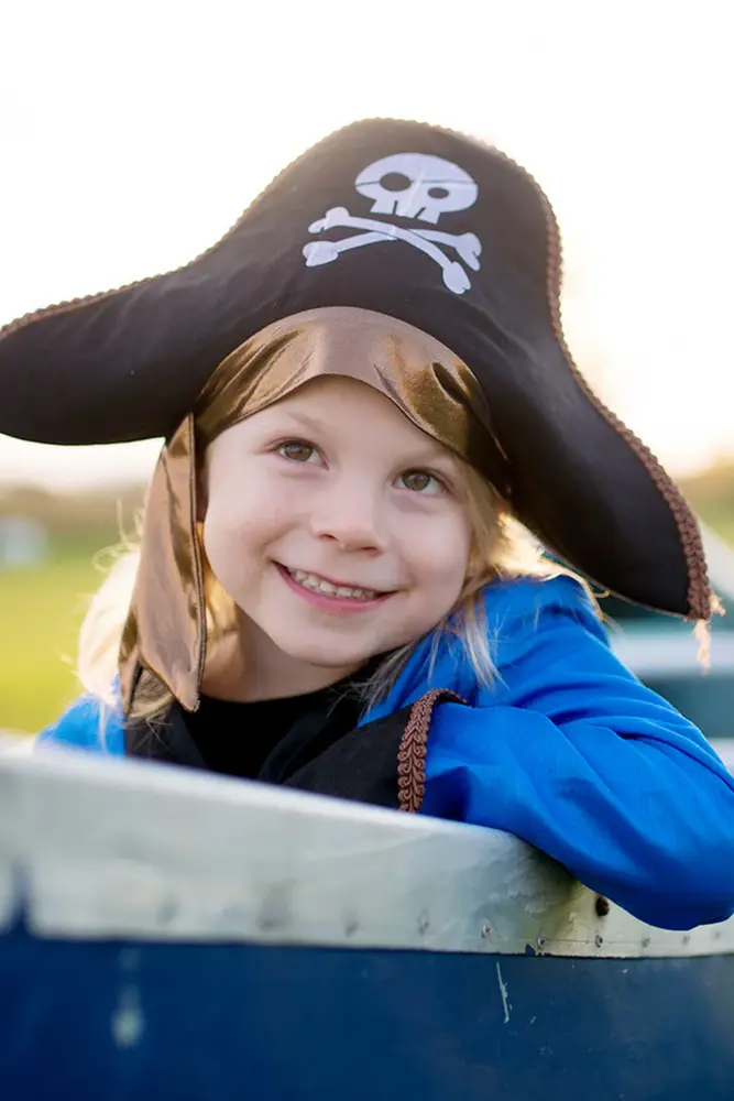 Great Pretenders Set Piraat met Jas, Broek en Hoed