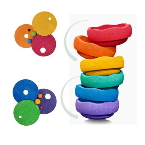 Grimm's GRIMM’S x Stapelstein Rolling Discs Cool Classic Grimm's GRIMM’S x Stapelstein Rolling Discs Cool Classic