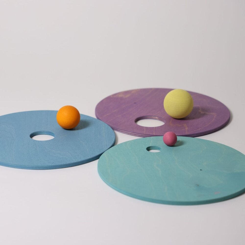 Grimm's GRIMM’S x Stapelstein Rolling Discs Cool Pastel Grimm's GRIMM’S x Stapelstein Rolling Discs Cool Pastel