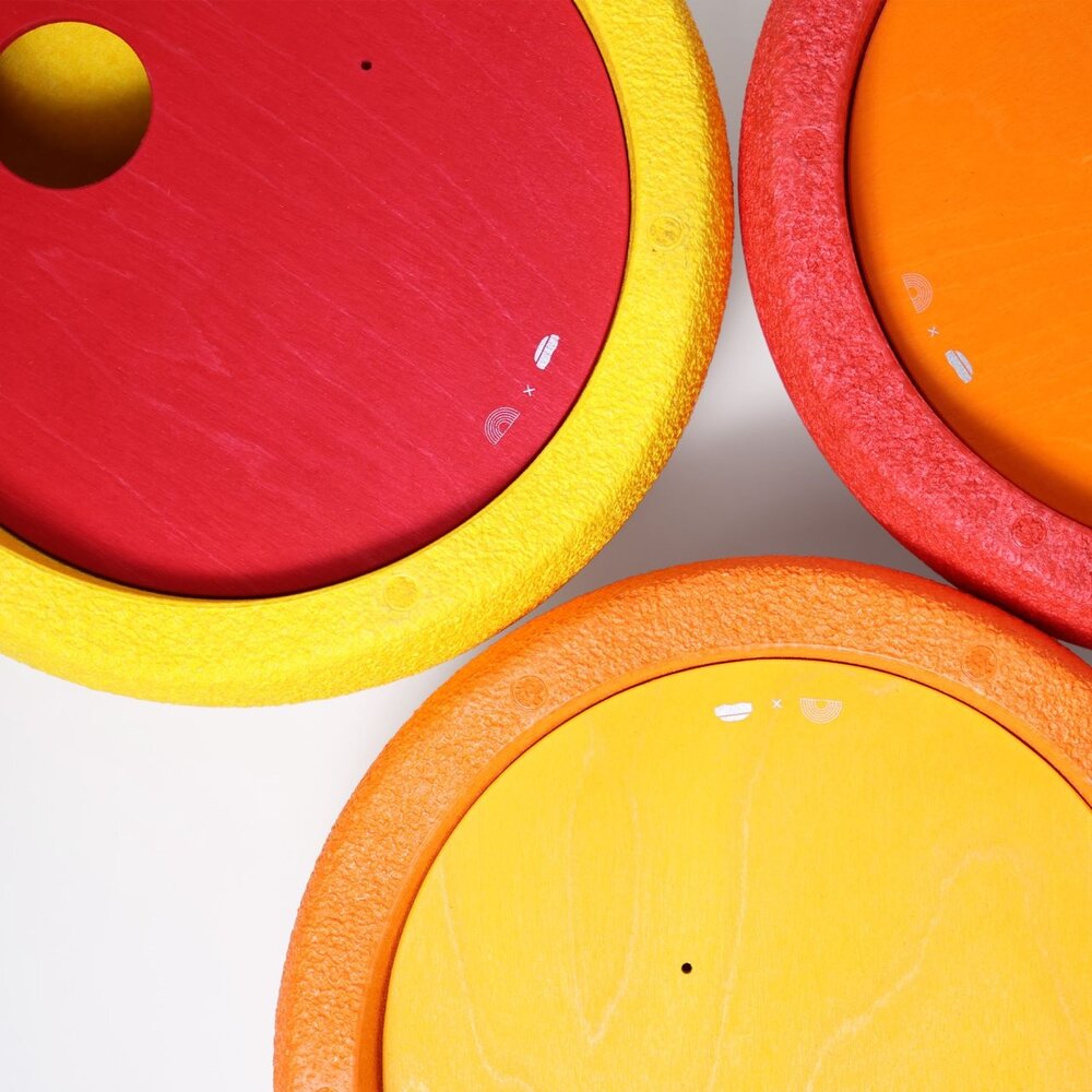 Grimm's GRIMM’S x Stapelstein Rolling Discs Warm Classic