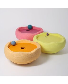 Grimm's GRIMM’S x Stapelstein Rolling Discs Warm Pastel