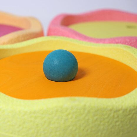 Grimm's GRIMM’S x Stapelstein Rolling Discs Warm Pastel