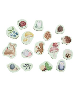 Little Dutch Badspeelgoed Foam Figuren - Forest Friends & Fairy Garden