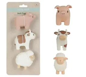 Little Dutch Badspeelgoed Farm Figuren 3-delig Little Dutch Badspeelgoed Farm Figuren 3-delig