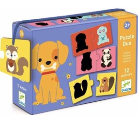 Djeco Puzzel Duo Schaduws Djeco Puzzel Duo Schaduws