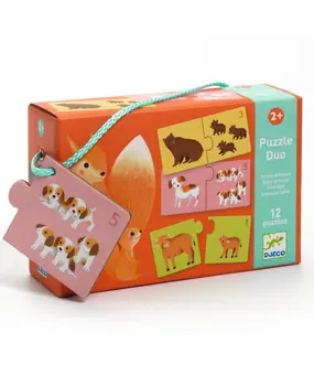 Djeco Puzzel Duo Baby Dieren Djeco Puzzel Duo Baby Dieren