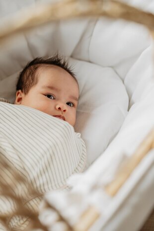 Puckababy Slaapzak Piep 0/3M - Green Stripes Puckababy Slaapzak Piep 0/3M - Green Stripes