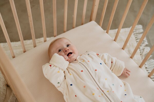 Puckababy Slaapzak Bag 4 Seasons 6M-2,5Y - Hearts Confetti Puckababy Slaapzak Bag 4 Seasons 6M-2,5Y - Hearts Confetti