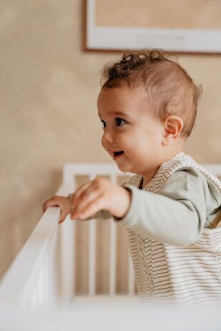 Puckababy Slaapzak Bag Newborn <6M - Green Stripes Puckababy Slaapzak Bag Newborn <6M - Green Stripes