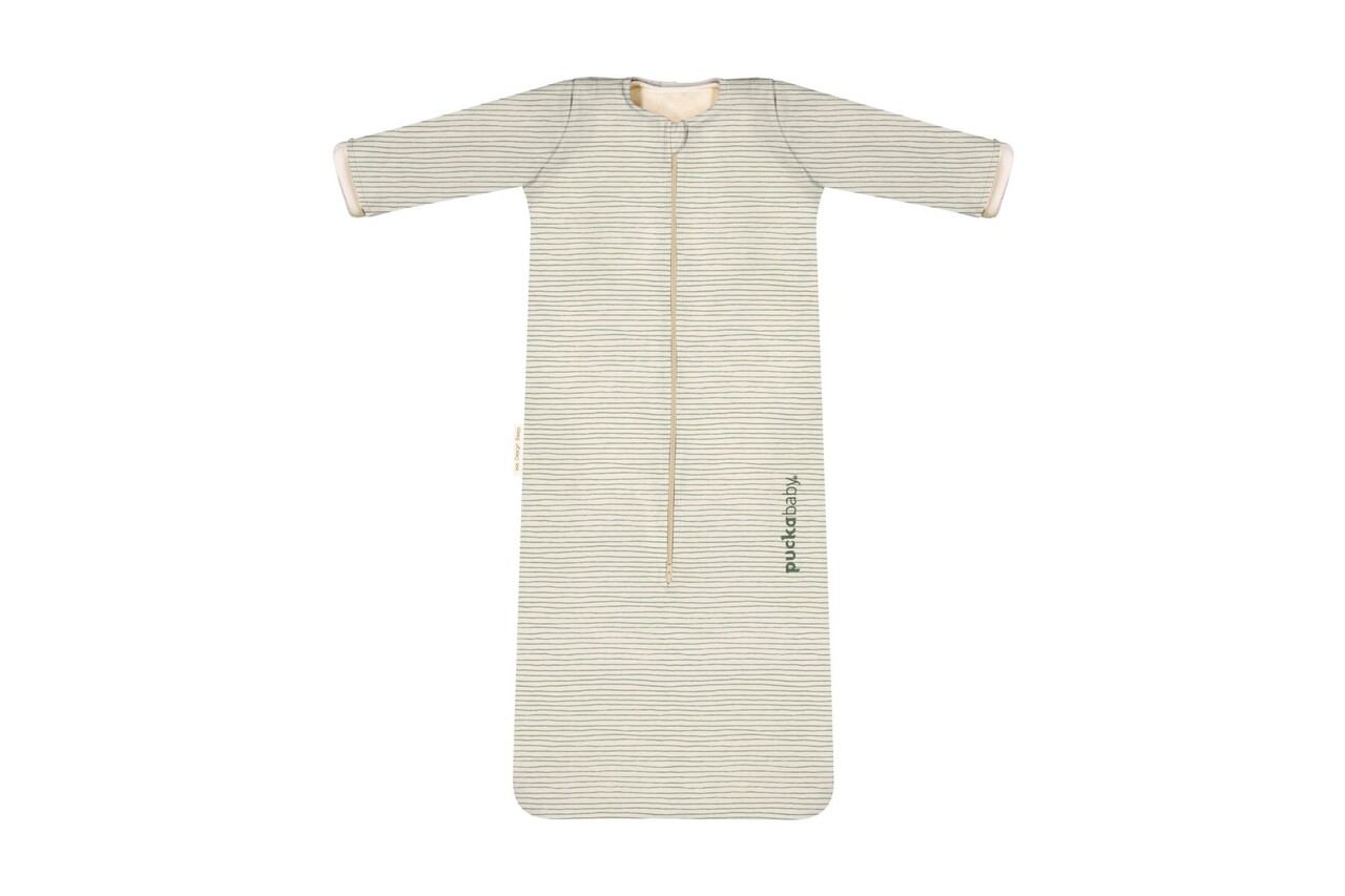 Puckababy Slaapzak Bag 4 Seasons 6M-2,5Y - Green Stripes Puckababy Slaapzak Bag 4 Seasons 6M-2,5Y - Green Stripes