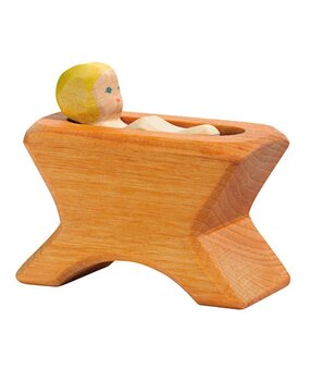 Ostheimer Kribbe met Kind 2-delig 40403 Ostheimer Kribbe met Kind 2-delig 40403