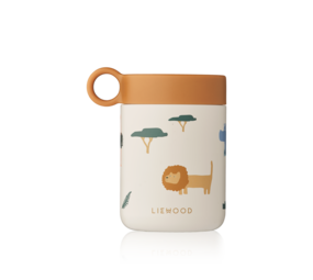 Liewood Food Jar Kiani Safari Sandy Mix Liewood Food Jar Kiani Safari Sandy Mix