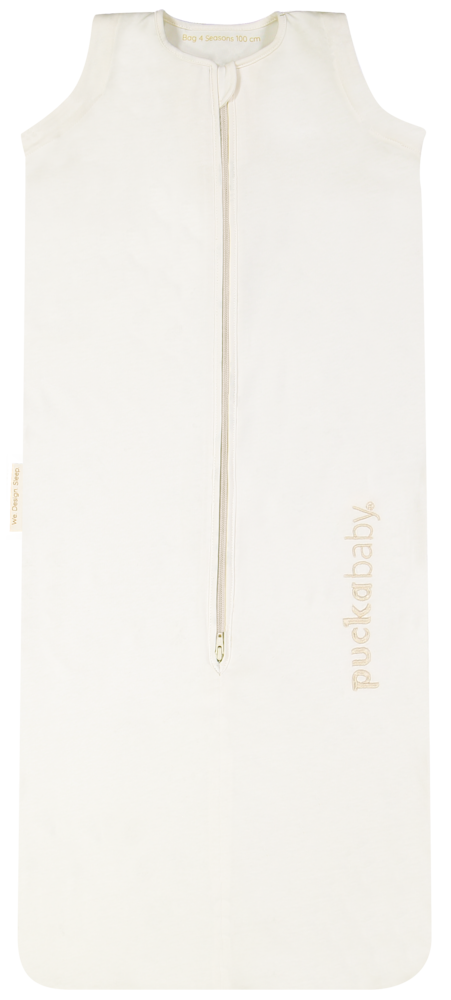 Puckababy Slaapzak Bag 4 Seasons 6M-2,5Y - Pure Puckababy Slaapzak Bag 4 Seasons 6M-2,5Y - Pure