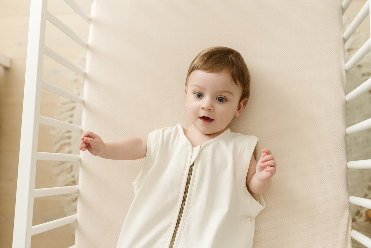 Puckababy Slaapzak Bag 4 Seasons 6M-2,5Y - Pure Puckababy Slaapzak Bag 4 Seasons 6M-2,5Y - Pure