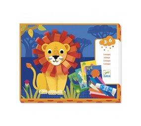 Djeco Knutselset Collage met Krullen Djeco Knutselset Collage met Krullen