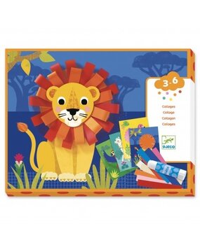 Djeco Knutselset Collage met Krullen Djeco Knutselset Collage met Krullen