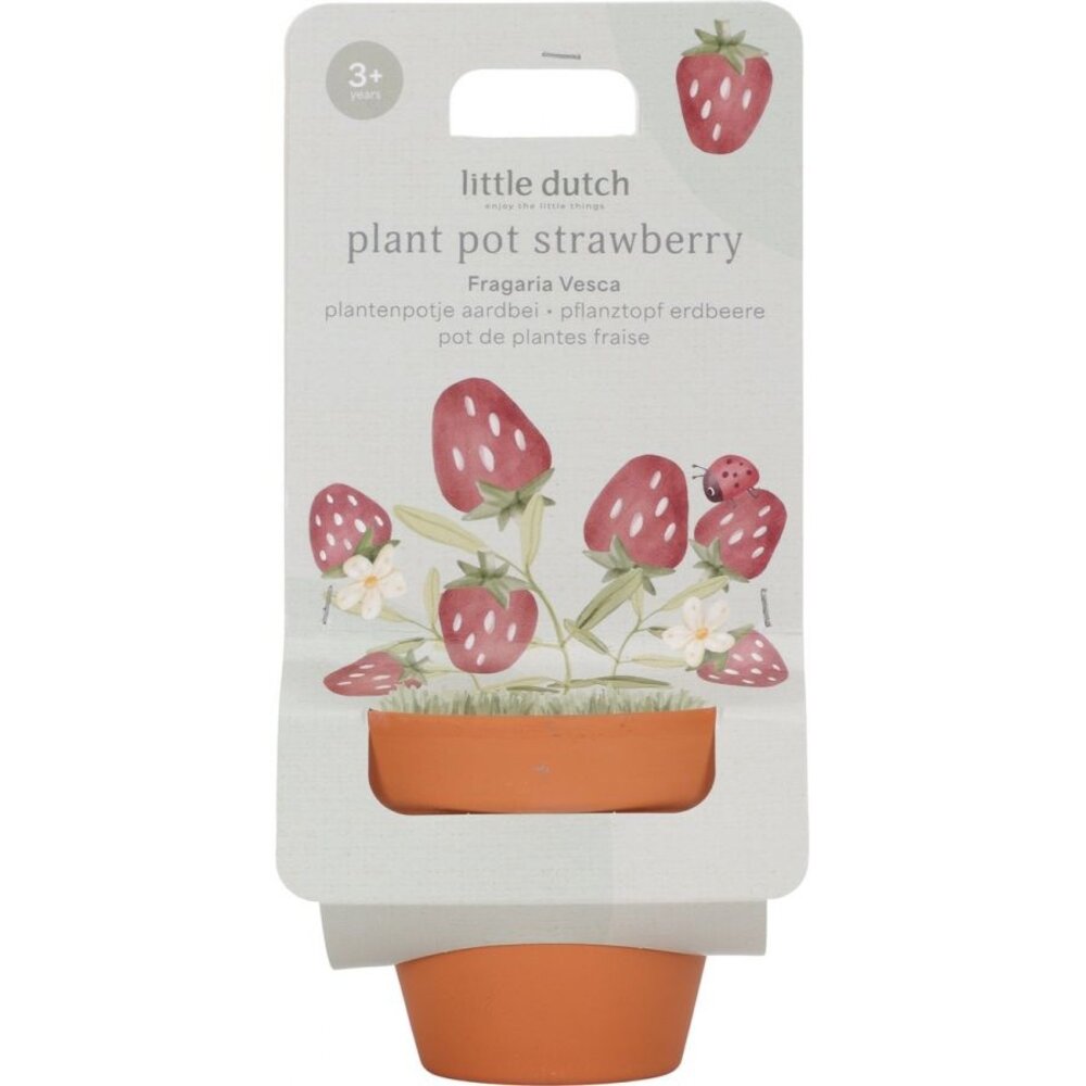 Little Dutch Plantenpotje Aardbei Little Dutch Plantenpotje Aardbei